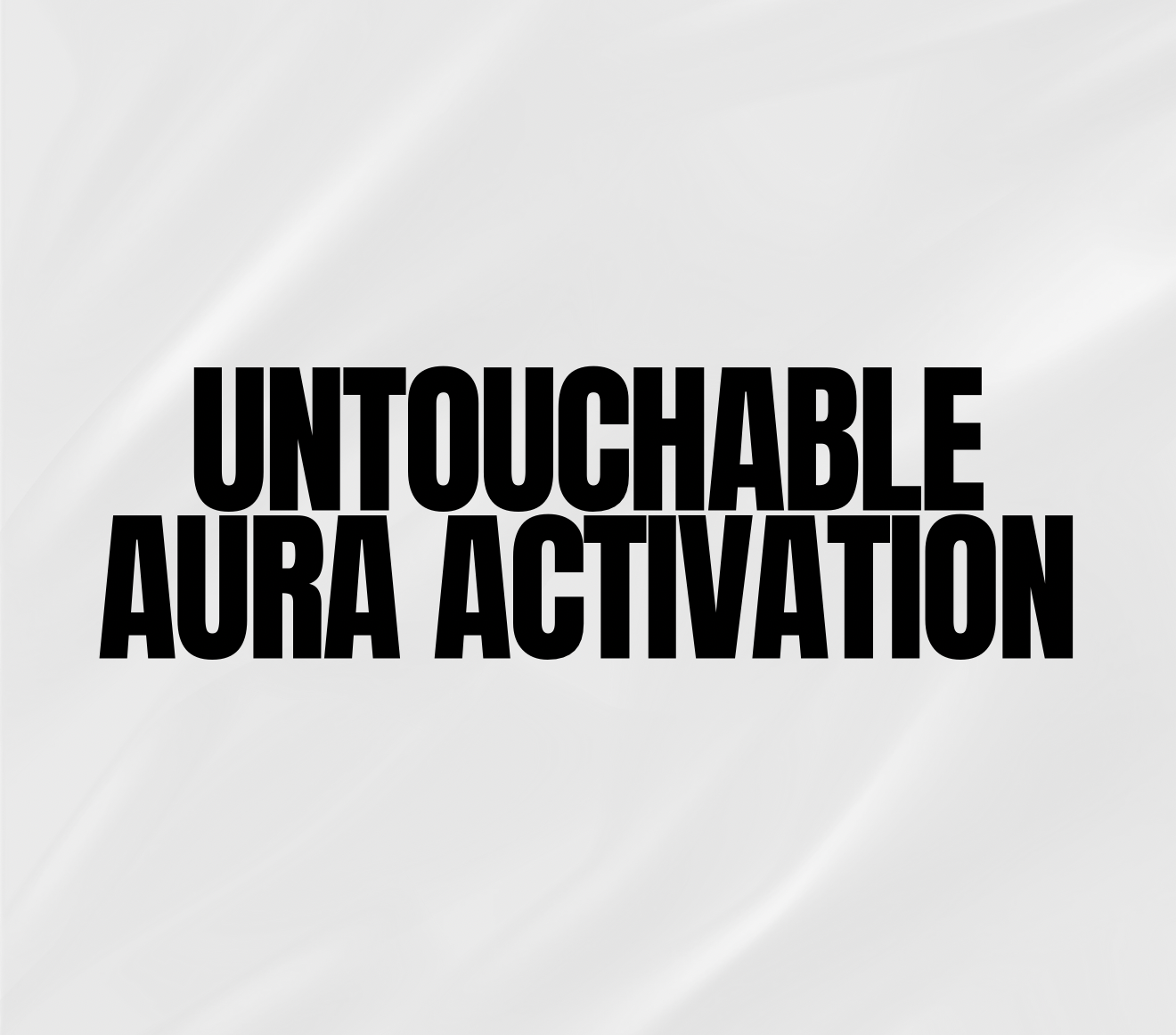 Untouchable Aura Reiki Activation