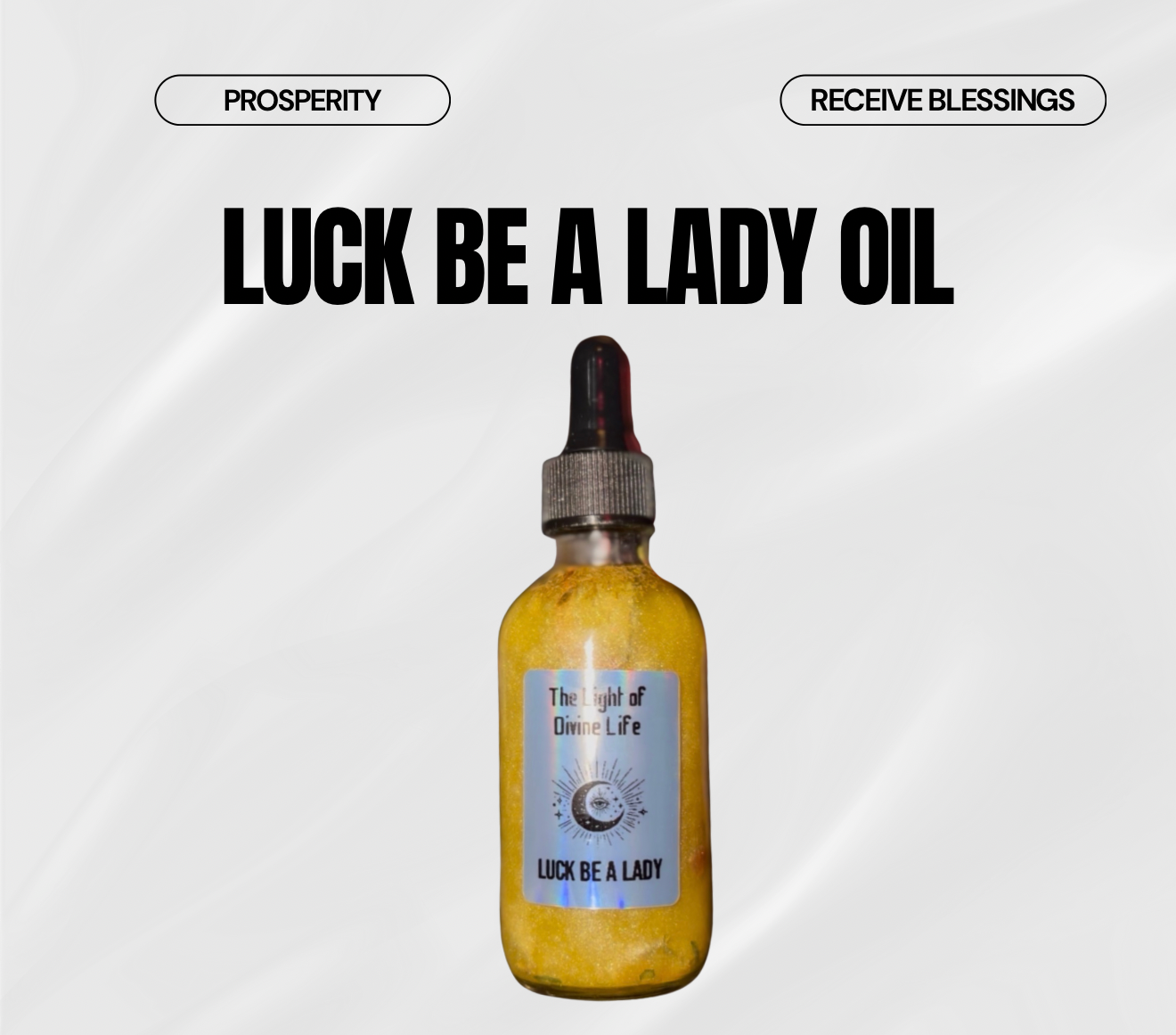 Luck Be A Lady Oil