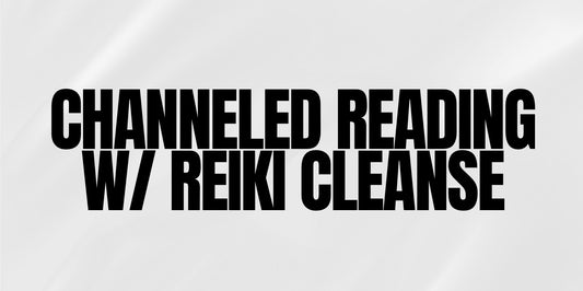 1. Live Reading w/ Reiki Cleanse